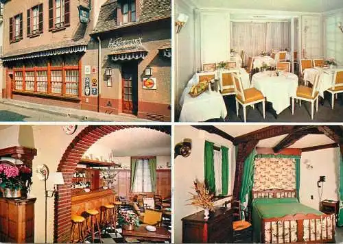 Postcard hotel restaurant Epernay Marne Les Berceaux