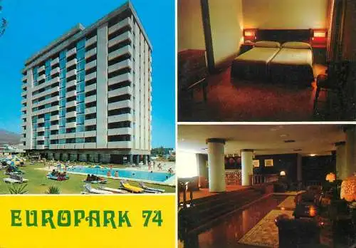 Postcard hotel restaurant Europark 74
