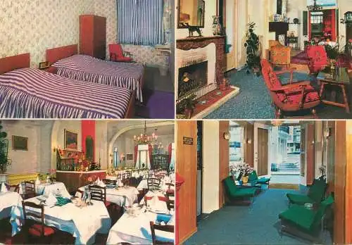 Postcard hotel restaurant Malecot Blankenberge