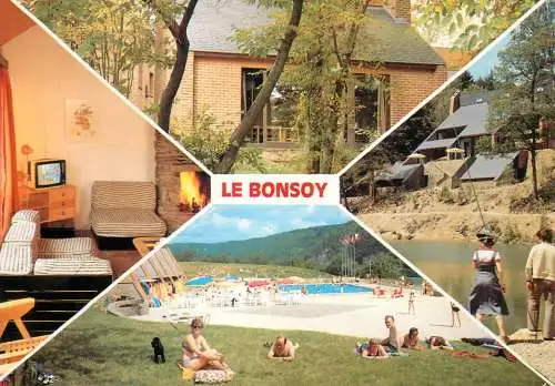 Postcard hotel restaurant Le Bonsoy