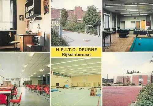Postcard hotel restaurant Deurne Rijksinternaat