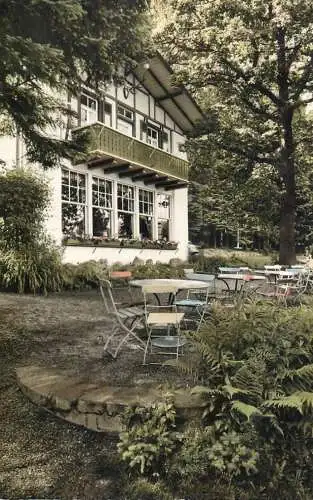 Postcard hotel restaurant Waldcafe Bergische Schweiz