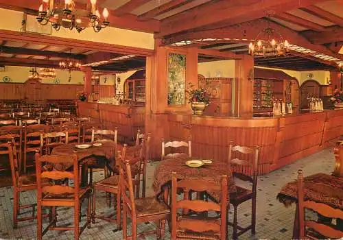Postcard hotel restaurant cafe Trappisten Westmalle