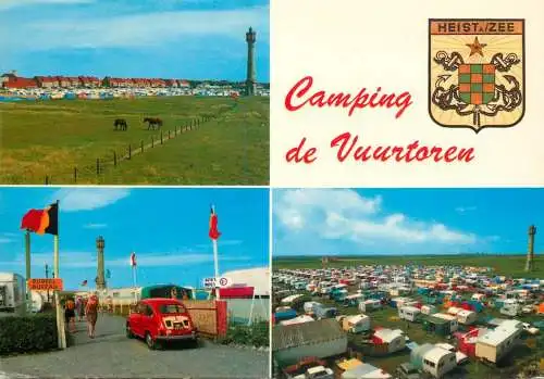Postcard hotel restaurant camping de Vuurtoren lighthouse