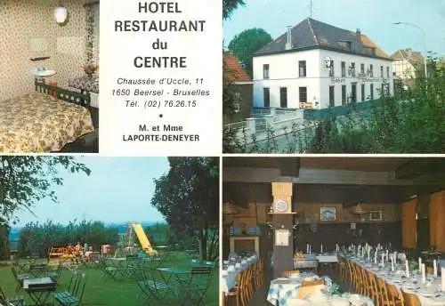 Postcard hotel restaurant du Centre Bruxelles Laporte Deneyer