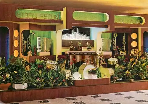 Postcard hotel restaurant dancing Egypte Heist o/d Berg