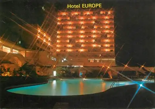 Postcard hotel restaurant Europe Playa de las Americas Arona