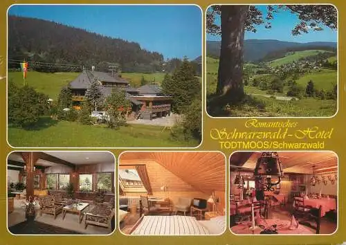 Postcard hotel restaurant romantisches Schwarzwaldhotel Familie Herbert Schmitz