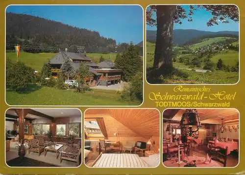 Postcard hotel restaurant romantisches Schwarzwaldhotel Familie Herbert Schmitz