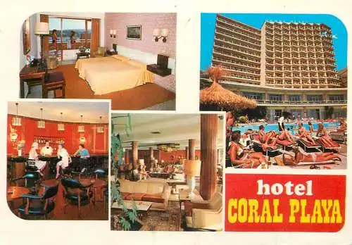 Postcard hotel restaurant Coral Playa Mallorca