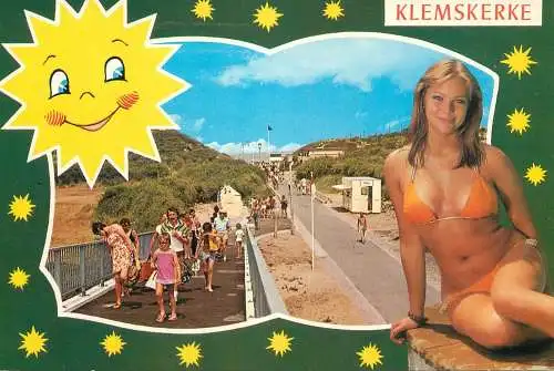 Beauty beach girl Klemskerke