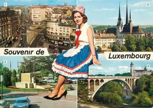 Souvenir de Luxembourg different aspects