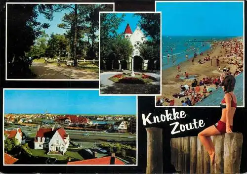 Knokke Zoute Albert Plage  different aspects
