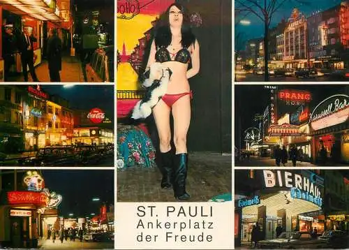 St. Pauli night life different aspects