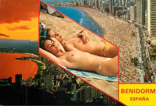 Alicante souvenir postcard