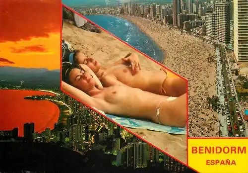 Topless beauties Benidorm Spain