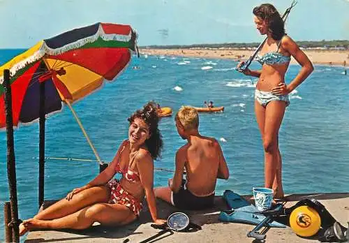 Barceona camping EL TORO BRAVO Carretera Castelldefels pescando