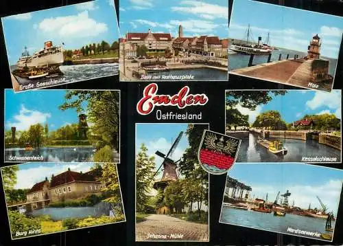 Germany Emden Ostfriesland multi view