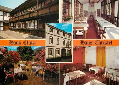 Postcard hotel restaurant Haus Clara Haus Christel