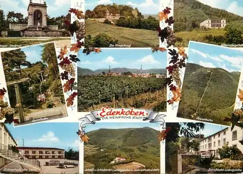 Gernany Edenkoben Die Weinfrohe Stadt multi view