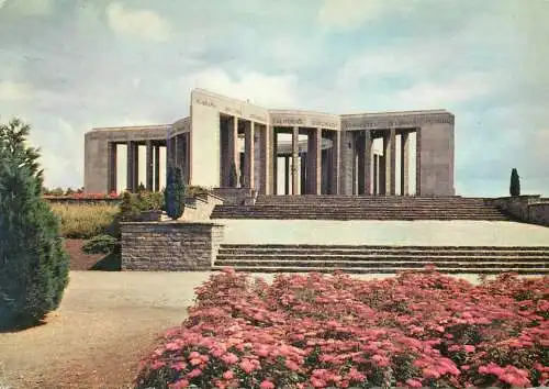 Postcard Belgium Bastogne Mardasson american memorial