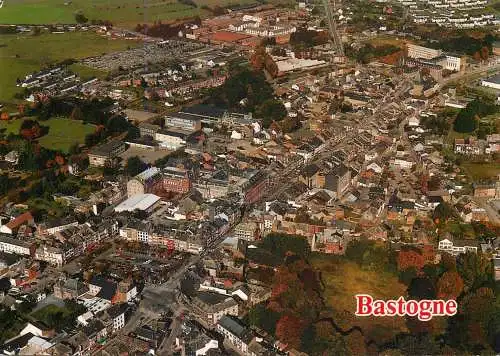 Postcard Belgium Bastogne le Mardasson aerial