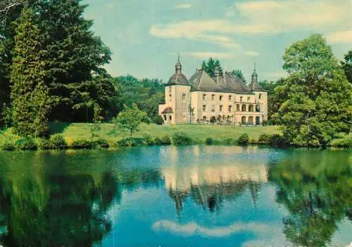Postcard Belgium Bastogne Losange castle
