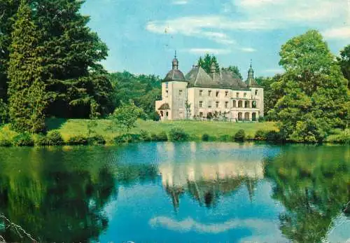 Postcard Belgium Bastogne Losange castle