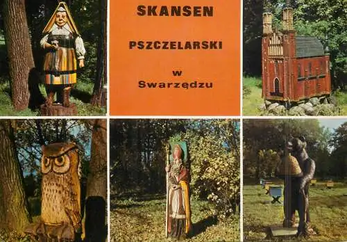 Poland Swardzez Beekeping open-air museum multi view