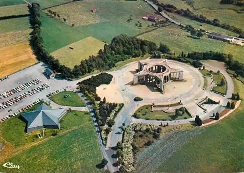 Postcard Belgium Bastogne american memorial Mardasson
