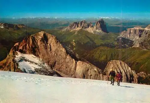 Italy Dolomiti panorama dalla Marmolada