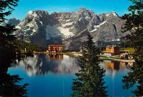 Italy Dolomiti Lago di Misurina Sorapis
