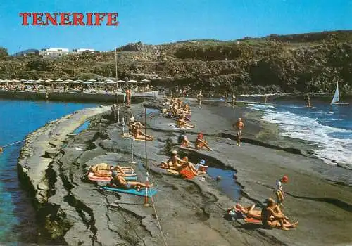 Spain Islas Canarias Tenerife Costa del Silencio piscinas