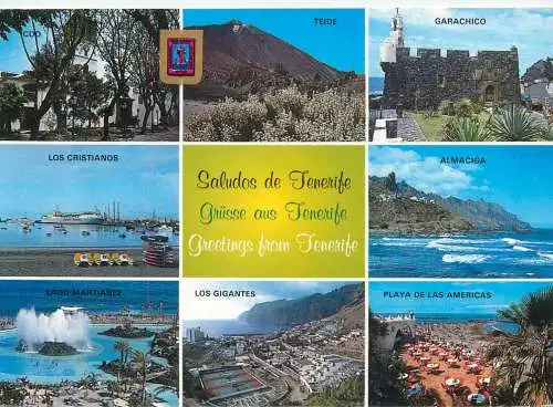 Spain Islas Canarias Tenerife Lago Martinez Los Gigantes