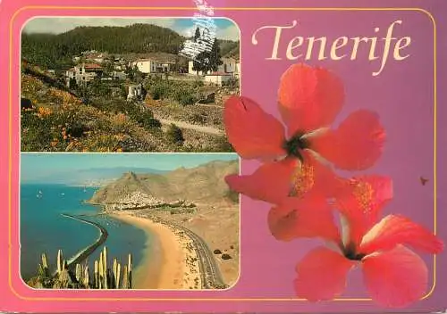 Spain Islas Canarias Tenerife Playa de las Teresitas