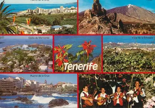 Spain Islas Canarias Tenerife Puerto de la Cruz banjo