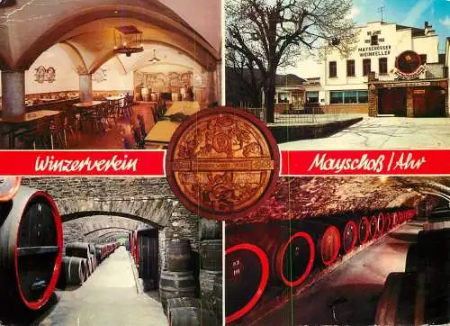 Postcard hotel restaurant Mayschosser Winzerverein