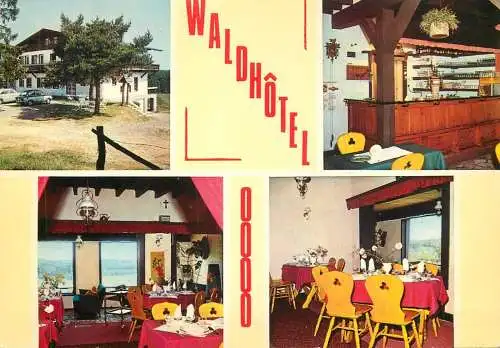 Postcard hotel restaurant Waldhotel Dreihutten Lommersweiler