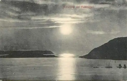 Midnatssol ved Hammerfest