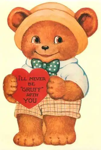Gruff Bear postcard