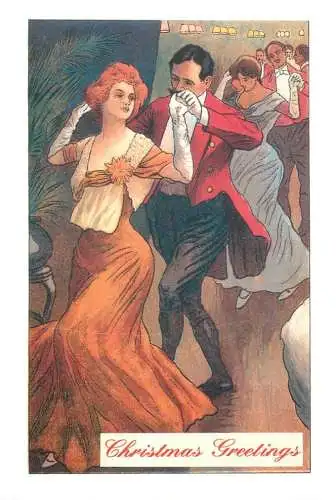 Fashioned Christmas 1993 postcard