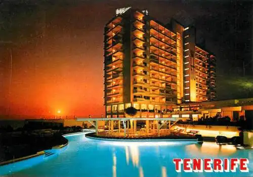 Postcard hotel restaurant Tenerife Playa de las Americas