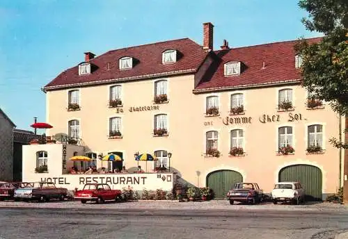 Postcard hotel restaurant La Chatelaine Herbeumont sur Semois