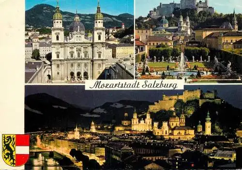 Austria Salzburg castle festival city Mozart