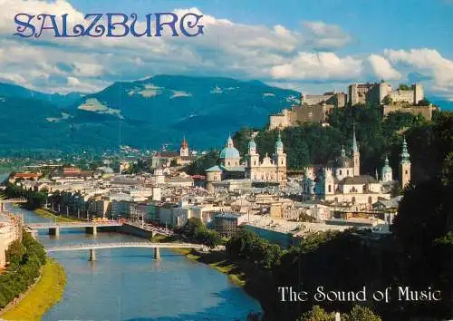 Austria Salzburg castle bridge