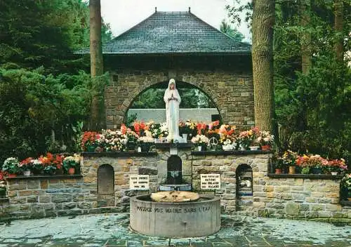 Belgium Banneux Notre Dame statue