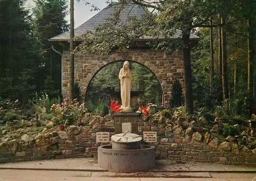 Belgium Banneux Notre Dame statue