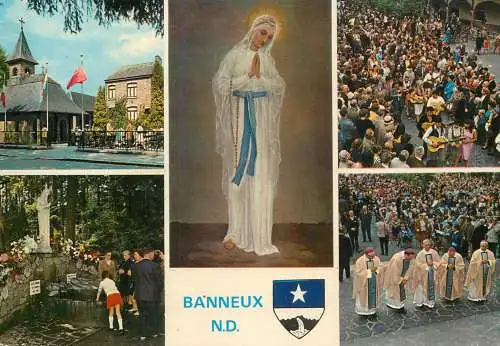 Belgium Banneux Notre Dame statue