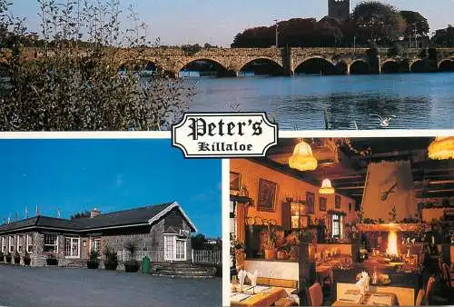 Postcard hotel restaurant Peter's Killaloe