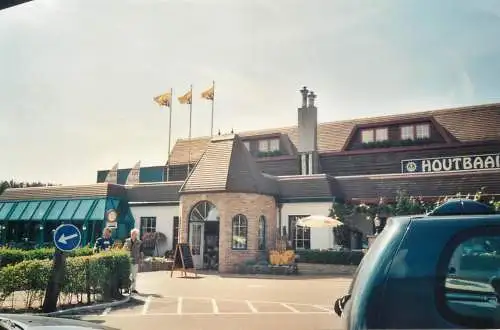 Postcard hotel restaurant Sluis Zeeland Houtbaai